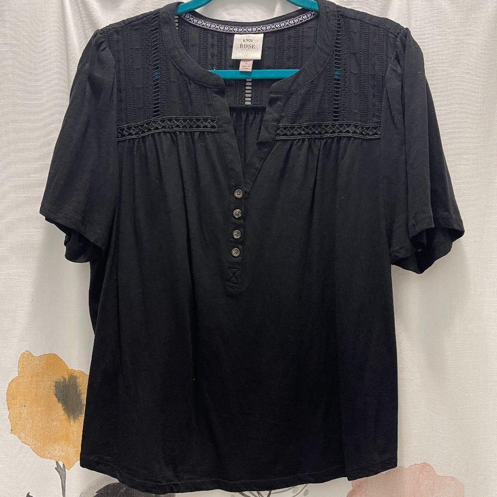 Knox Rose Women's Henley Shirt